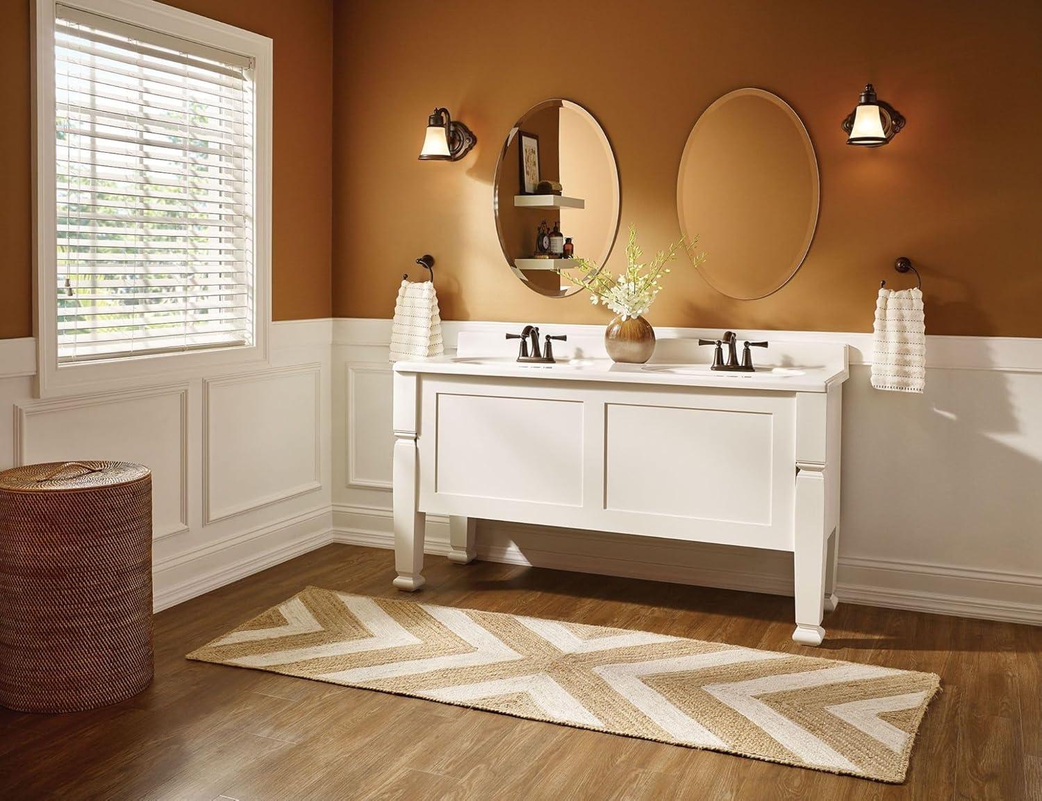image:imageMoen 4505 Chrome TwoHandle Bathroom Faucet 550 x 813 x 1013 inchesBrushed Nickel