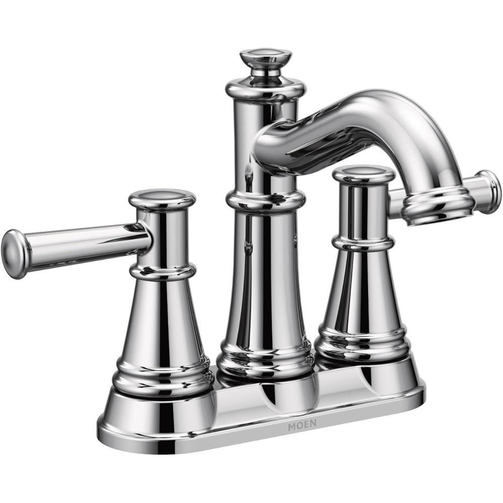 image:imageMoen 6401 Belfield TwoHandle Centerset Bathroom Faucet Chrome