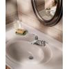 Moen 4925 Chateau Two-Handle Low Arc Bathroom Faucet, Chrome