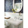 Moen Brantford Chrome Two-Handle High Arc Widespread Bathroom Sink Faucet for 3-Hole Setups with Valve Included, TV6620