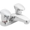 Moen Chrome Commercial M-PRESS Two-Handle 4-Inch Centerset Metering Bathroom Faucet, 8886