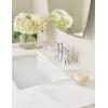 Moen Dartmoor Chrome Traditional Two Handle Centerset Bathroom Sink Faucet, 6802