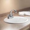 Moen Kingsley Chrome Two-Handle High Arc Bathroom Faucet, 6121(Chrome)