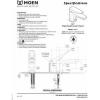 Moen S8001 Via One-Handle Low Arc Bathroom Faucet, Chrome