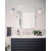 Moen TS6985 Flara Two-Handle 8 in. Widespread Cross Handle Bathroom Faucet Trim Kit, Valve Required, Chrome(Chrome)