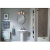 Moen WS84913 Two-Handle High Arc Bathroom Faucet, Chrome