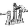 Moen 6401 Belfield Two-Handle Centerset Bathroom Faucet, Chrome