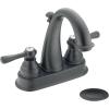 Moen Kingsley Chrome Two-Handle High Arc Bathroom Faucet, 6121(Wrought Iron)