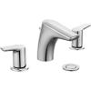 Moen T6820 Method Two-Handle Low Arc Bathroom Faucet Without Valve, Chrome(Chrome)