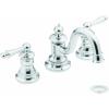 Moen TS418 Waterhill Two-Handle Traditional 8-Inch Widespread Bathroom Faucet Trim Kit, Valve Required, Chrome(Chrome)