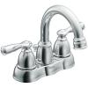 Moen WS84913 Two-Handle High Arc Bathroom Faucet, Chrome