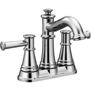 Moen 6401 Belfield Two-Handle Centerset Bathroom Faucet, Chrome