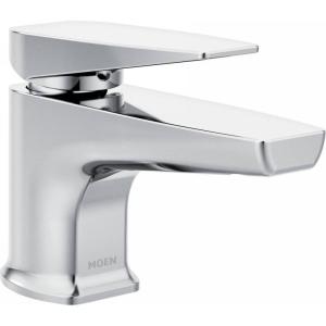 Moen S8001 Via One-Handle Low Arc Bathroom Faucet, Chrome