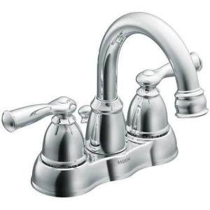 Moen WS84913 Two-Handle High Arc Bathroom Faucet, Chrome