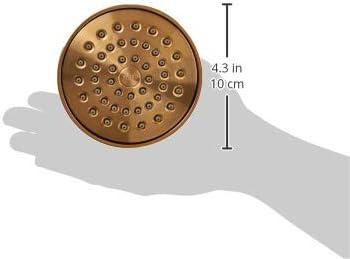 image:imageMoen 6399BG OneFunction 358 Diameter Round Spray Head Brushed GoldBrushed Gold