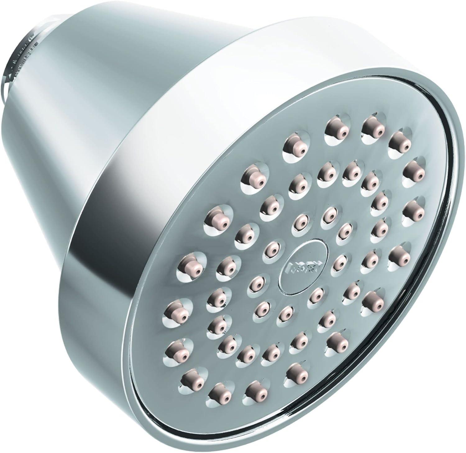 image:imageMoen 6399BG OneFunction 358 Diameter Round Spray Head Brushed GoldChrome