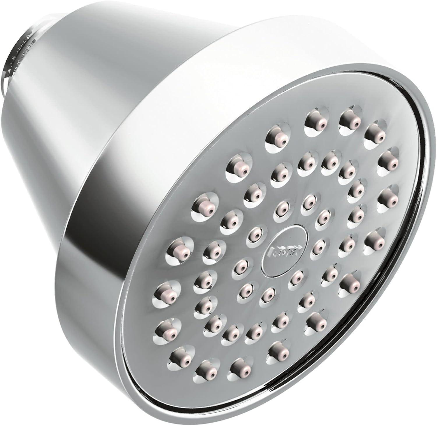 image:imageMoen 6399BG OneFunction 358 Diameter Round Spray Head Brushed GoldChrome