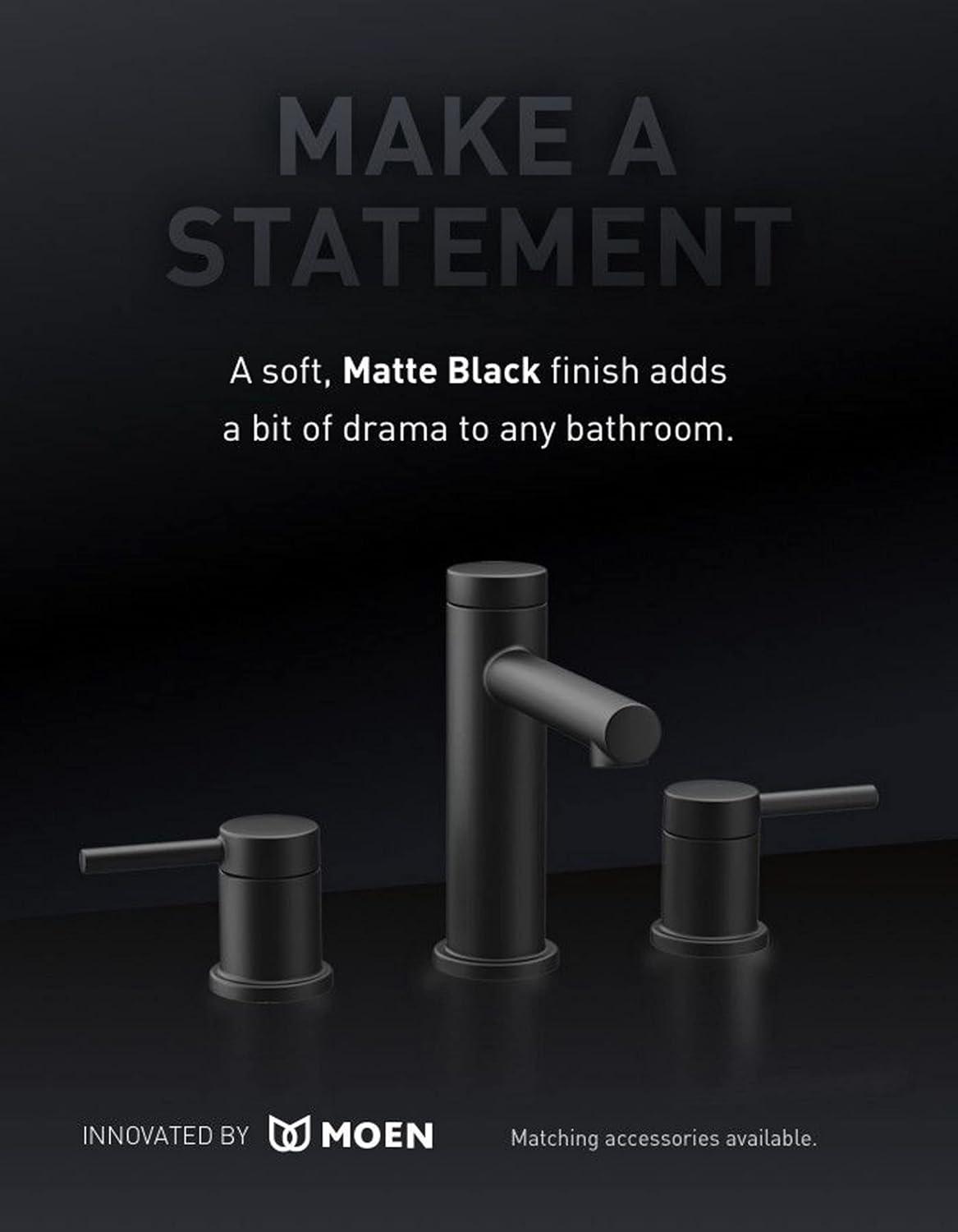 image:imageMoen 6399BG OneFunction 358 Diameter Round Spray Head Brushed GoldMatte Black