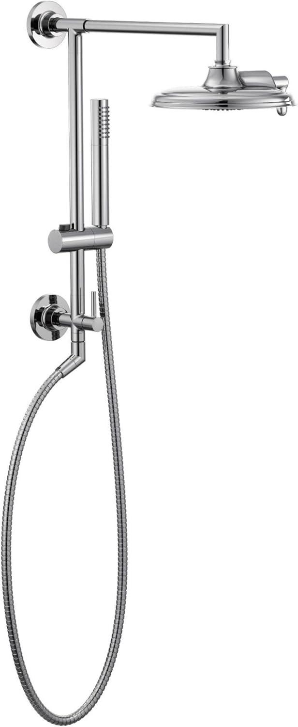 image:imageMoen S110 Arris 14Inch Rainshower Straight Shower Arm and Flange for Overhead Showerhead Chrome