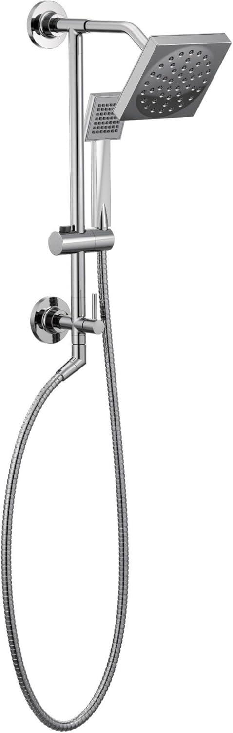 image:imageMoen S6340 90 Degree SingleFunction Showerhead with Immersion Technology at 25 GPM Flow Rate 6Inch ChromeChrome