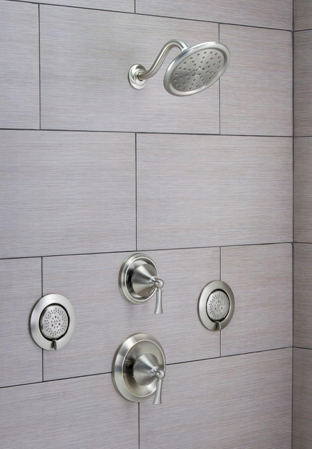 image:imageMoen TS1422 Mosaic Round TwoFunction Body Spray Valve Required Chrome