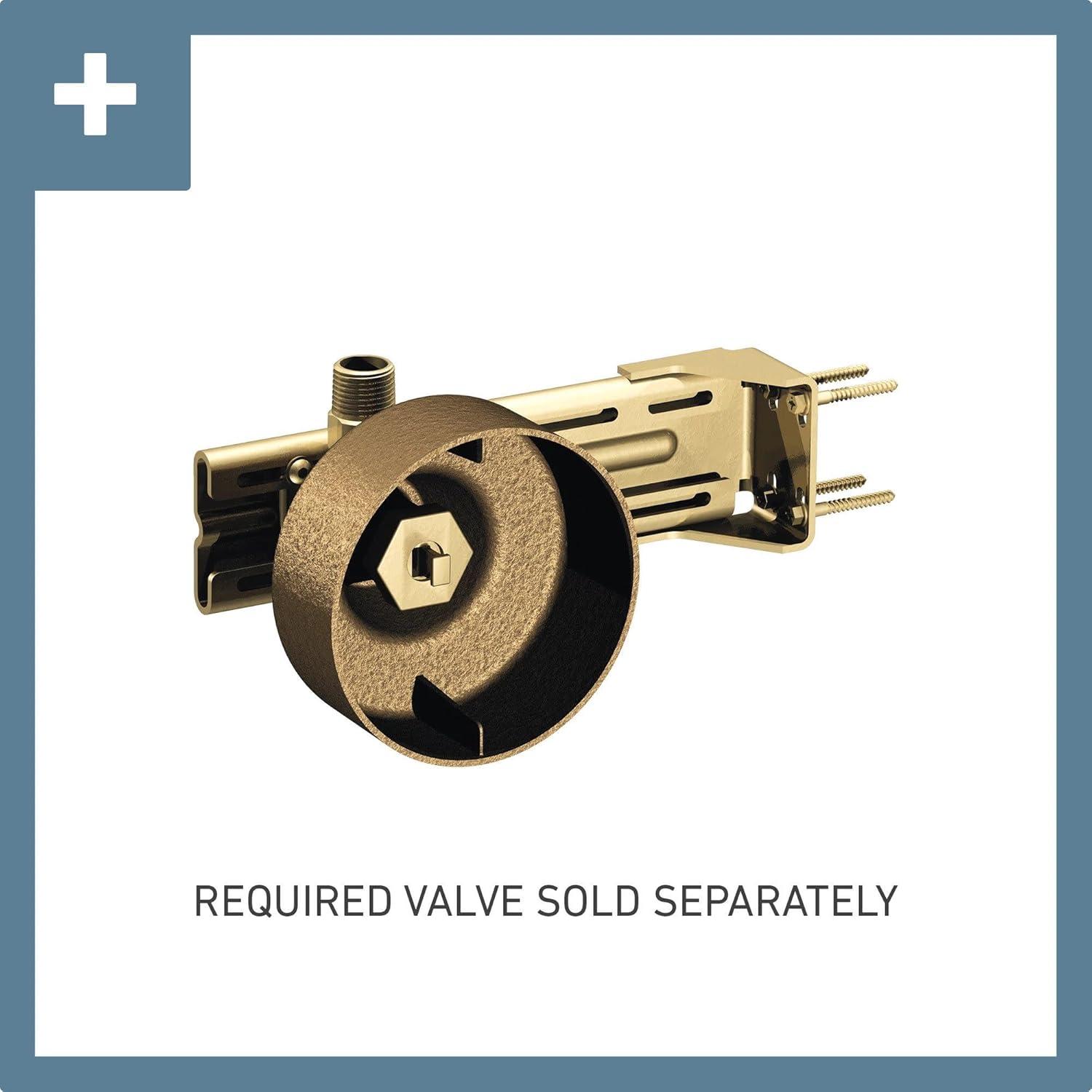 image:imageMoen TS1422 Mosaic Round TwoFunction Body Spray Valve Required Chrome