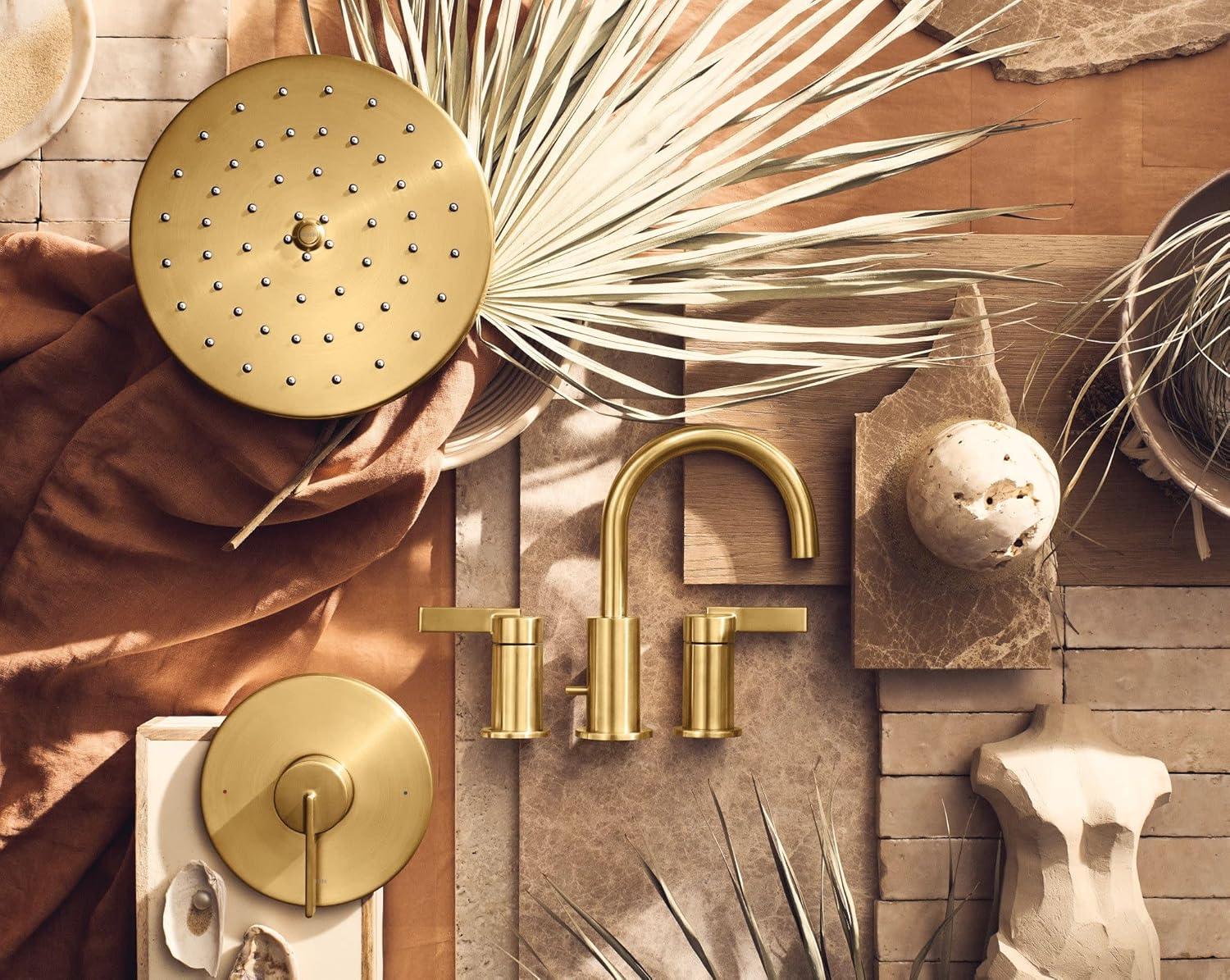 image:imageMoen UT3362BG Cia MCORE 3Series 1Handle Shower Trim Kit Valve Required Brushed GoldBrushed Gold