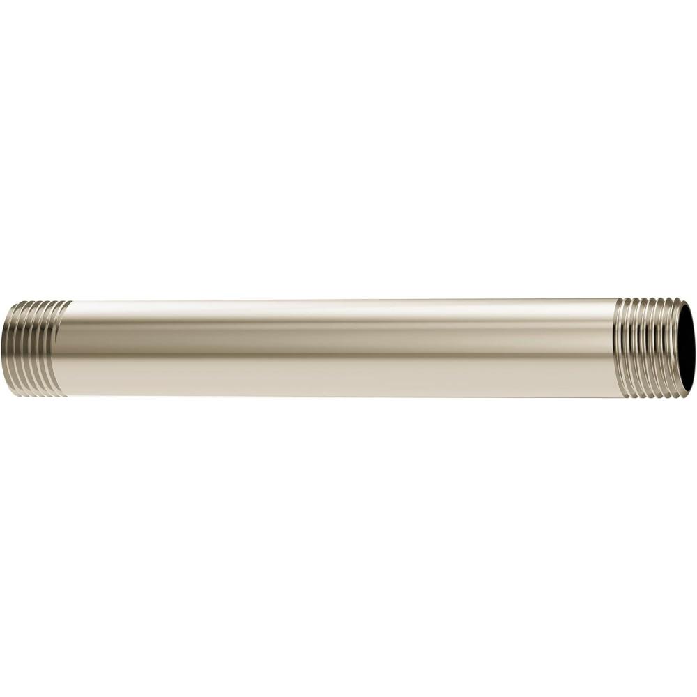 image:imageMoen 116651BN Replacement Straight Shower Extension 6Inch Brushed NickelPolished Nickel