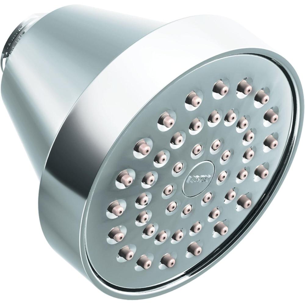image:imageMoen 6399BG OneFunction 358 Diameter Round Spray Head Brushed GoldChrome