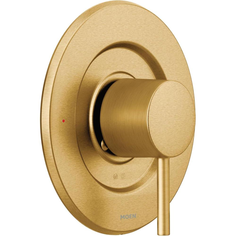 image:imageMoen Align Chrome Moentrol Volume Control Modern Shower Faucet Lever Handle Valve Required T3291Brushed Gold