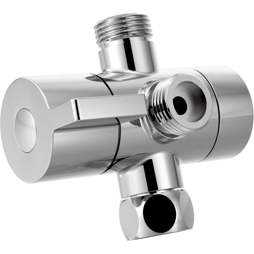 image:imageMoen CL703BN NonPivoting Shower Arm Diverter Brushed NickelChrome
