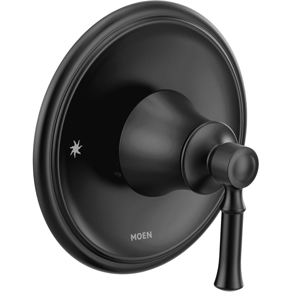 image:imageMoen Dartmoor Oil Rubbed Bronze 1Handle PosiTemp Pressure Balancing Valve Trim Kit Valve Required T2181ORBMatte Black