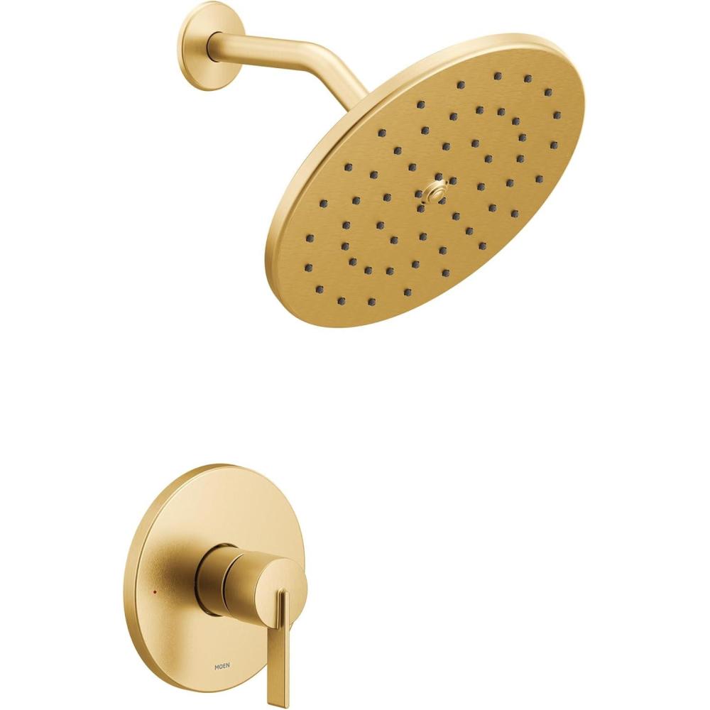 image:imageMoen UT3362BG Cia MCORE 3Series 1Handle Shower Trim Kit Valve Required Brushed GoldBrushed Gold