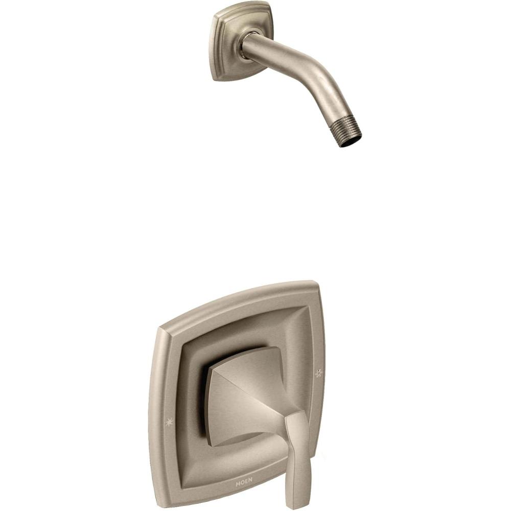 image:imageMoen Voss Brushed Nickel PosiTemp Tub Shower Valve Trim without ShowerheadValve Required T2692NHBN