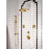 Moen 151380BN 16-Inch Replacement Overhead Shower Arm Extension, Brushed Nickel(Brushed Gold)