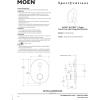 Moen Align Brushed Gold M-CORE 3-Series 2-Handle Shower Trim with Integrated Transfer Valve, Valve Required, UT3290BG(Chrome)