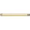 Moen Brushed Nickel Extended 12-Inch Straight Overhead Shower Arm, 226651BN