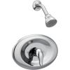 Moen Chateau Chrome Eco-Performance Shower Trim Kit with Showerhead, Lever Handle, and Tub Spout, Posi-Temp Valve Required, TL2369EP(Chrome)