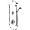 Moen Commercial Classic Brushed Nickel Posi-Temp Pressure Balancing Shower and Handshower Trim without Valves, T8342CBN