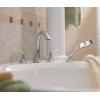 Moen Eva Oil-Rubbed Bronze Transitional Two-Handle Deck Mount Roman Tub Faucet Trim Kit, Valve Required, T943ORB(Chrome)
