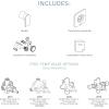 Moen Genta LX Chrome 1-Handle Posi-Temp Pressure Balancing Modern Valve Trim Kit, Valve Required, T2471(Brushed Nickel)