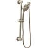 Moen Round Drop Ell Handheld Shower Hose Wall Connector, Brushed Nickel Finish, A725BN(Brushed Nickel)