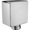 Moen A721 Square Drop Ell Handheld Shower Wall Connector, Chrome