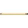 Moen Brushed Nickel Extended 12-Inch Straight Overhead Shower Arm, 226651BN