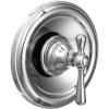 Moen Kingsley Chrome Traditional 1-Handle Moentrol Tub and Shower Valve Trim Kit, Valve Required, T3111(Chrome)