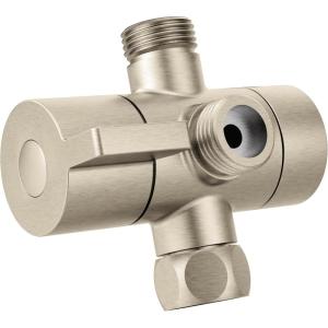 Moen CL703BN Non-Pivoting Shower Arm Diverter, Brushed Nickel(Brushed Nickel)