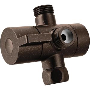 Moen CL703BN Non-Pivoting Shower Arm Diverter, Brushed Nickel(Oil Rubbed Bronze)