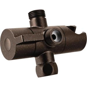 Moen CL707ORB Pivoting Shower Arm Diverter with Hand Shower Cradle, Oil Rubbed Bronze(Oil Rubbed Bronze)