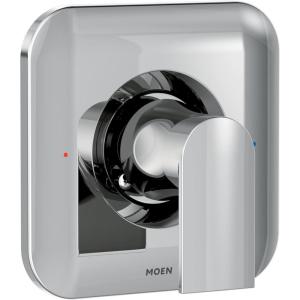 Moen Genta LX Chrome 1-Handle Posi-Temp Pressure Balancing Modern Valve Trim Kit, Valve Required, T2471(Chrome)