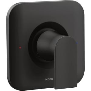 Moen Genta LX Chrome 1-Handle Posi-Temp Pressure Balancing Modern Valve Trim Kit, Valve Required, T2471(Matte Black)